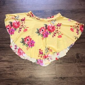 SAB style floral pull on ballet skirt 🌸